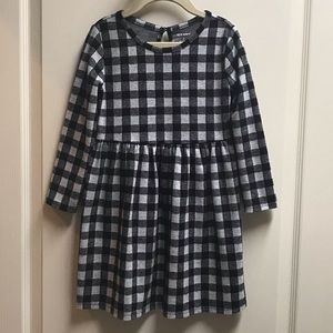 Toddler girls buffalo plaid dress